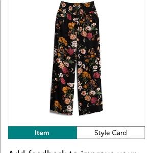 Margery printed wide leg pant